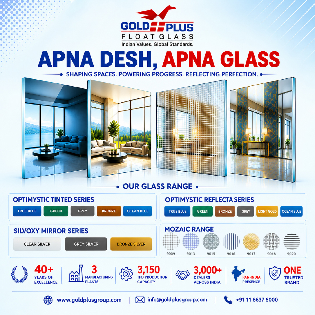 Zak Glass Technology Expo - Yashobhoomi (IICC), New Delhi, 10-12 December 2026 | Platinum Partner - GoldPlus